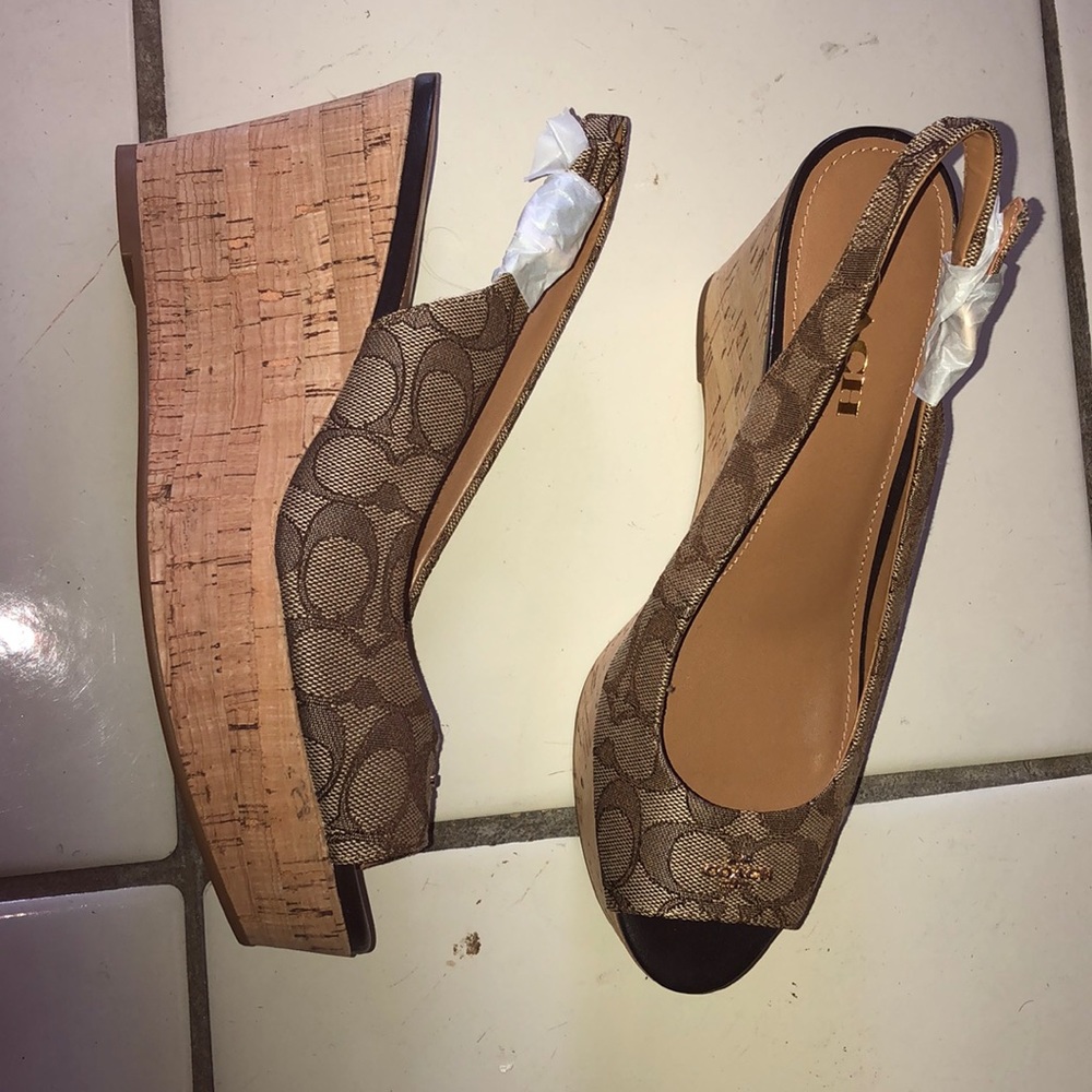 Coach wedges